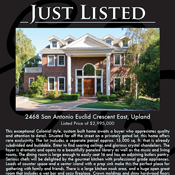 Just Listed / Just Sold Upland