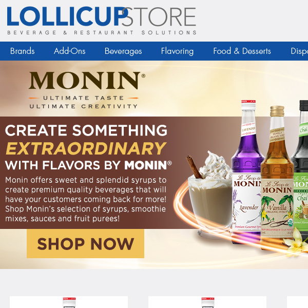 Monin Vendor Spotlight