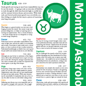 Monthly Astrology